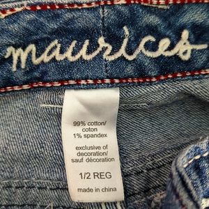 Maurices boot cut jeans 1/2 Reg